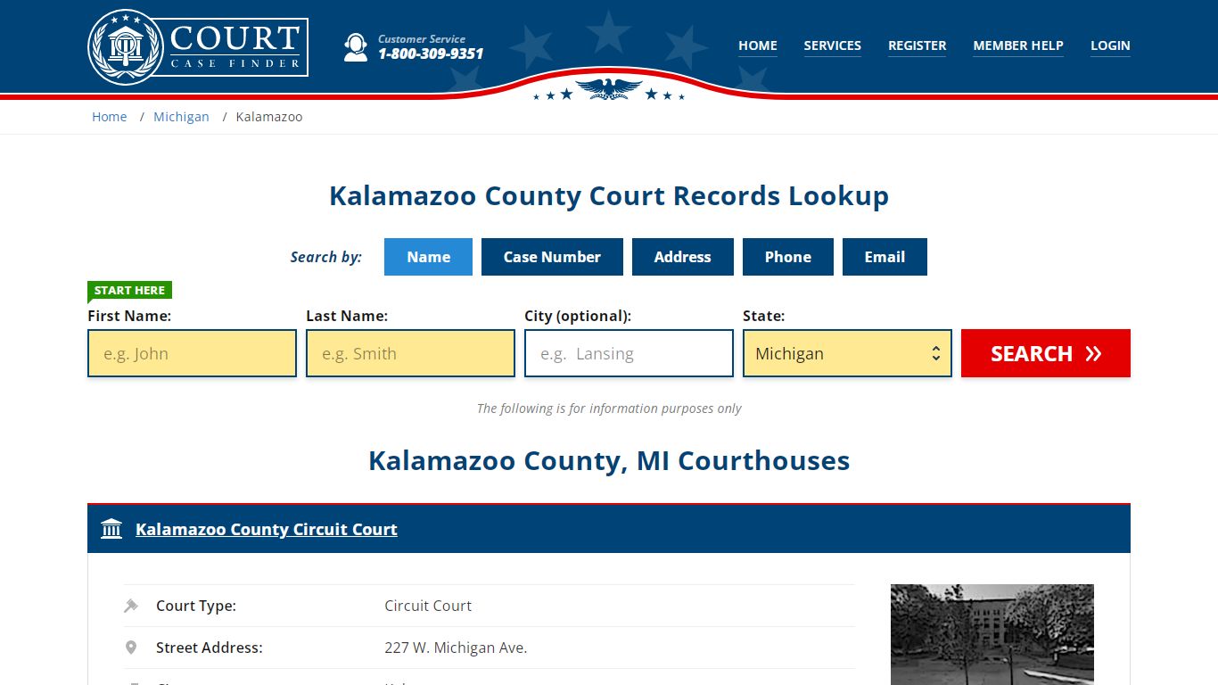 Kalamazoo County Court Records | MI Case Lookup